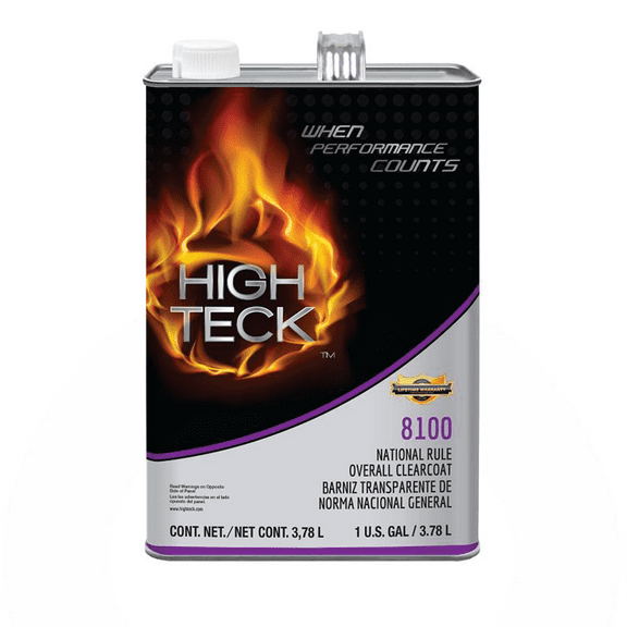 High Teck Products 8100-1 4:1 NR Universal Clearcoat