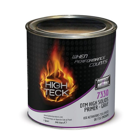 High Teck 7330-4 Direct 2 Metal H.S. Gray Primer Quart