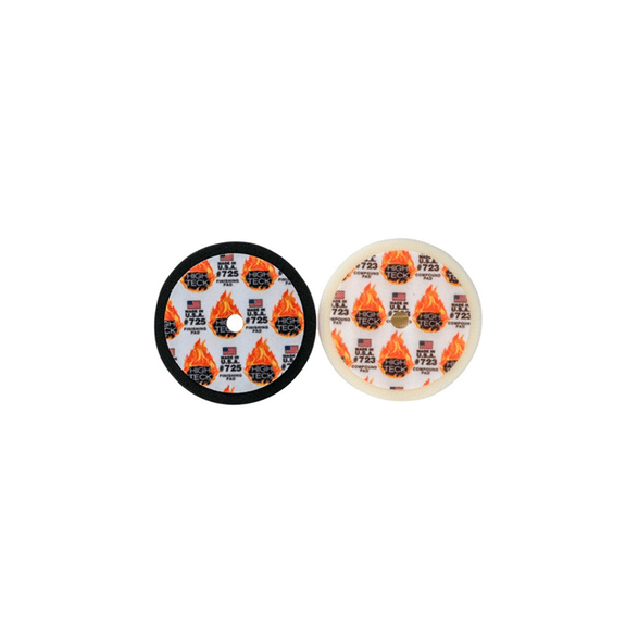 High Teck Products 727CP Combo Pack, 8 in Dia x 1 in in THK, Open Cell Foam