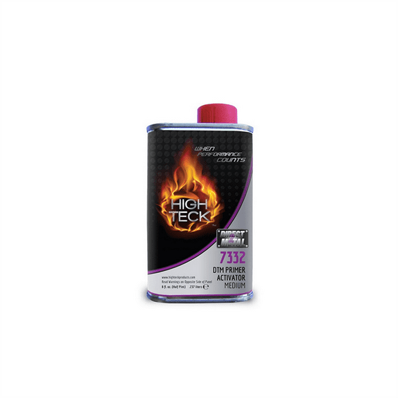 High Teck Products 7332-16 Medium Activator, 1/2 pt, Colorless, Liquid, Use With: 7330 DTM 2K High Solids Primer