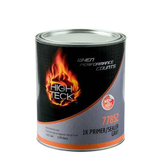 High Teck Products 77852-1 50 State Compliant 1K Primer/Sealer, 1 gal, Gray, 4.60 lb/gal VOC