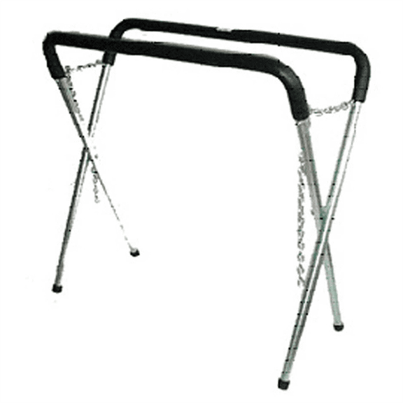 High Teck Products 95022 Assembled Portable Workstand, 46 in H, 500 lb Load, Foam Padded Top and Tubing