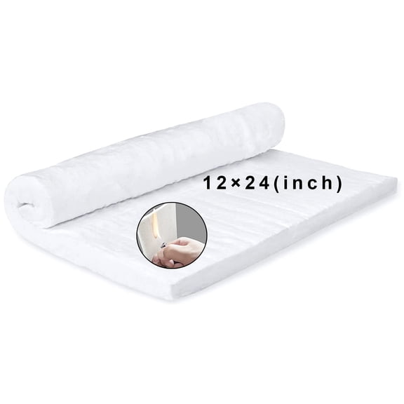 High Temp 2400°F Ceramic Fiber Blanket for Stove, Oven and Forge Insulation