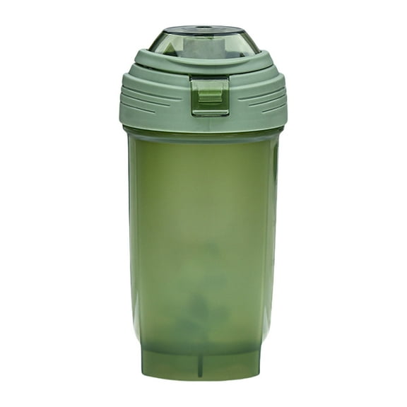 High-Temp Resistant Mixing Cup Premium Workout Shake Cups Extra-Large Capacity Mixing Bottle with Anti-Clump Stirring Ball