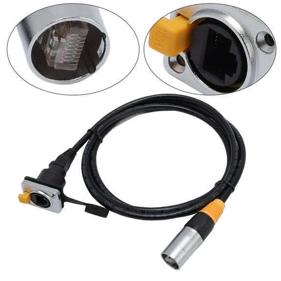 High,Temp Shielded Ethernet Cable, Water <span Style="background:red"></span> RJ45 Extender For Stable Network Connection