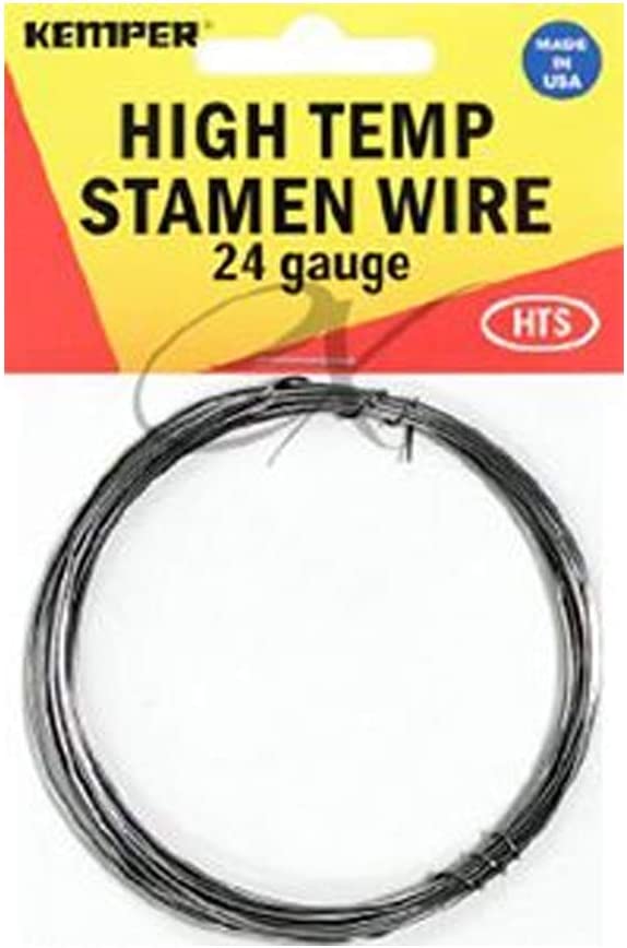 High Temp Wire 24 Gauge 10ft Long by Kemper Tools