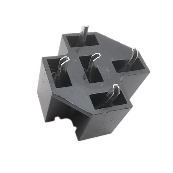 High Temperature 4/5 Pin PCB Mount Relays Socket 40A Capacity SPDT Relays Socket Connector