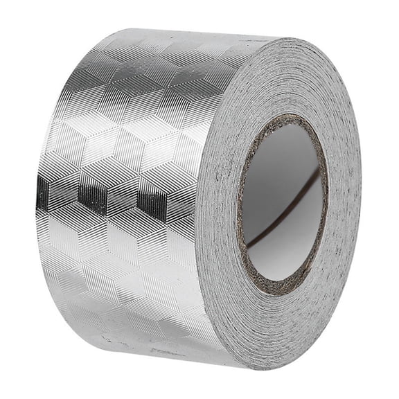 High Temperature Aluminum Foil Tape Stickers Self Adhesive Sticker, for Home/Kitchen/Bathroom, 32.8ft
