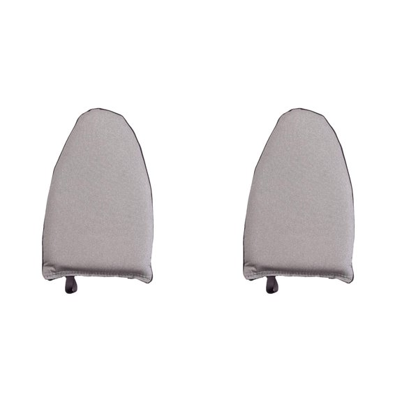 Wanjuyo 9.84 in High Quality Cloth Anti-Scald Silicone Coated Heatproof Up to 500°F Elastic Wrist Grill Gloves