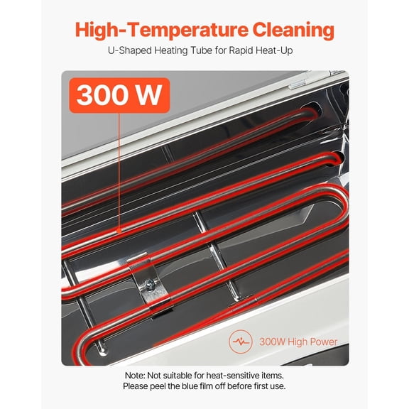 High Temperature Autoclave Machine,2L,300W High Temperature Cleaner Machine Box with Adjustable Temperature&Time,Dry Heat Cabinet Nail Tool Cleaner for Labs,Home,Nail&Beauty Salons