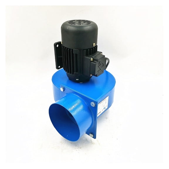 High Temperature Blower 120W Small 10cm Pipe Hot Smoke Gas Suck Extraction Small Centrifugal Fan Blower 600m3 ,Long-Lasting Performance