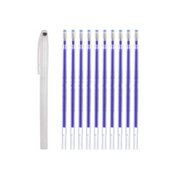 High Temperature Disappearance Pen,Heat Erasable Fabric Marking Pens for Sewing, 4 Colors Erasable Pens for Quilting Embroidery Dressmaking, Disappearing Ink, 1Ml Each