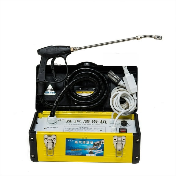 High Temperature Electric Steaming Cleaning Machine High Pressure Air Conditioner Kitchen Range Hood Car Cleaner Steam Cleaner ,Easy to Use