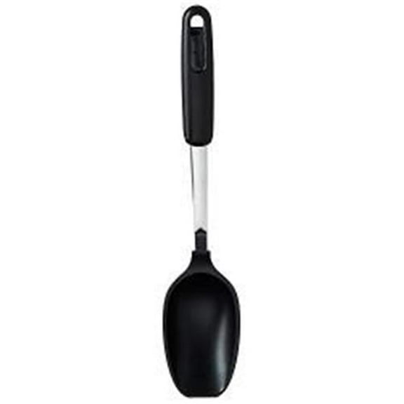 High Temperature Nylon Spoon, Black