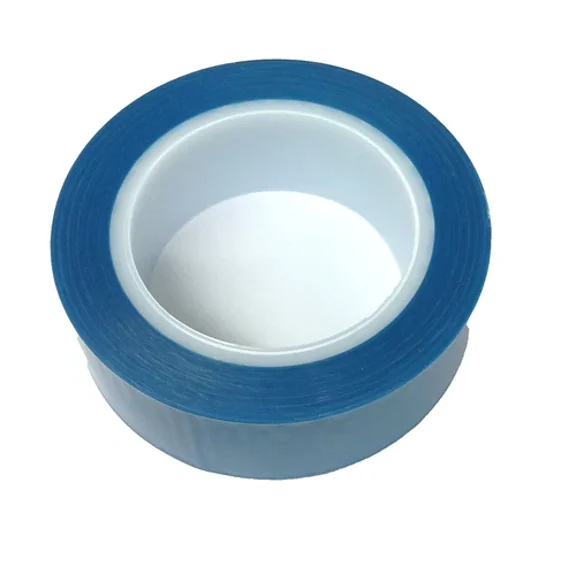 High Temperature Powder Coating Polyester Masking Tape 72 Yds Blue 1-1/8"