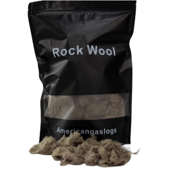 High Temperature Resistance Rock Wool Gas Logs- 6 oz Bag