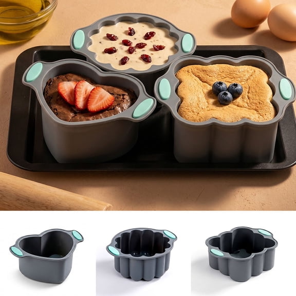 High Temperature Resistant Cake Mold, Premium Silicone Baking Tool, Flexible Food Grade Mold, Reliable Kitchen Accessory for Cake Making and Various Homemade Baking Projects, A