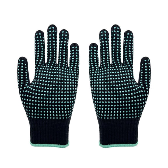High Temperature Resistant Cooking Mitts Gloves Suitable for Children and Adults Baking Grilling with Waterproof Feature