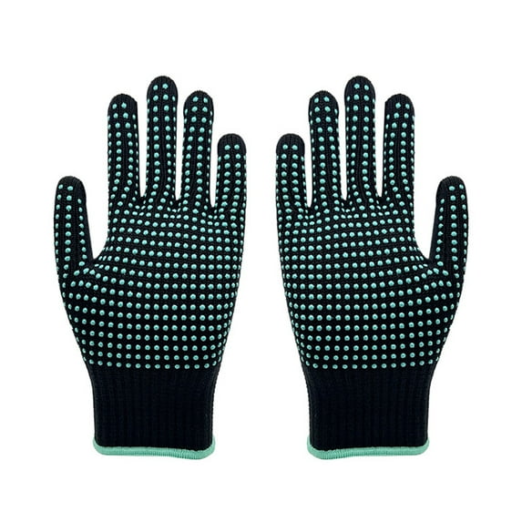 High Temperature Resistant Cooking Mitts Gloves Suitable for Children and Adults Baking Grilling with Waterproof Feature