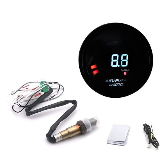 High Temperature Resistant LED Air Fuels Ratio Indicates Efficiency Tool for Car Modification Enthusiasts & racings Driv