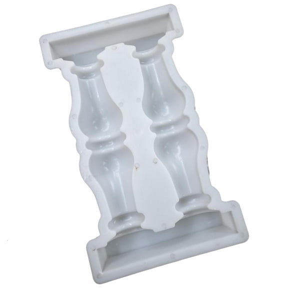 High Temperature Resistant Plastic Double Vase Fence Mold Pool Fence Mold Roman Column Mould for Craft Enthusiasts