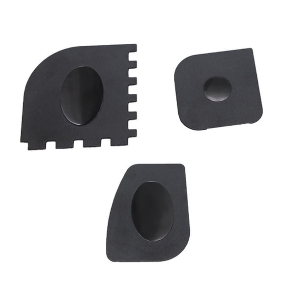 High Temperature Resistant Plastic Pan Scraper Set for Nonstick Cookware