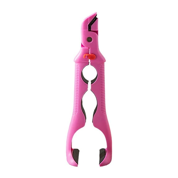 High Temperature Resistant Silicone Kitchen Clip For Hot Pots And Pans 8.67 Inch Adjustable One Hand Grip Tool