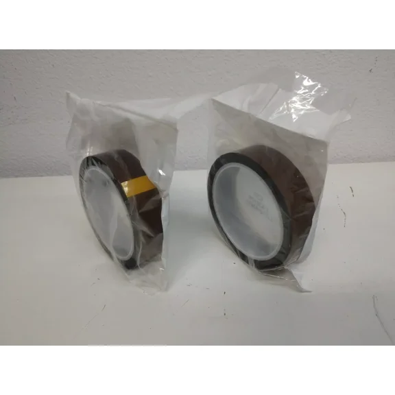 High Temperature Resistant Tape 2 Pack K201 Polyimide Film Kapton 1" X36Yds