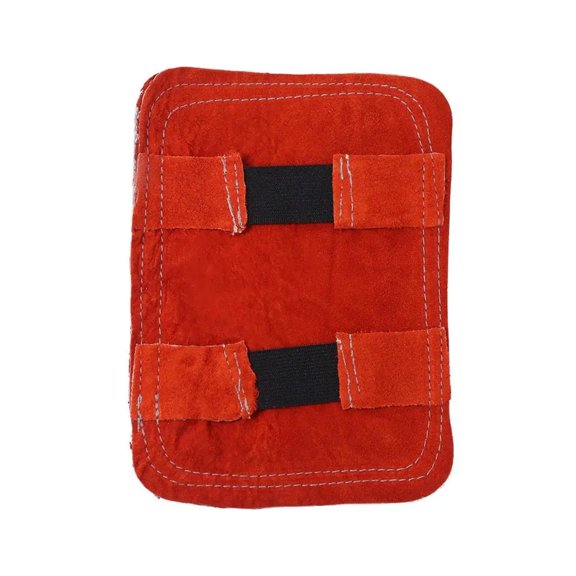 High Temperature Resistant Welding Gloves Pad Fireproof Comfortable Aluminized Back Hand Cowhide ,More Durable