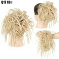 thumbnail image 1 of High Temperature Silk Synthetic Messy Bun Wig with Elastic Band Natural Fiber Hairpiece, 1 of 3