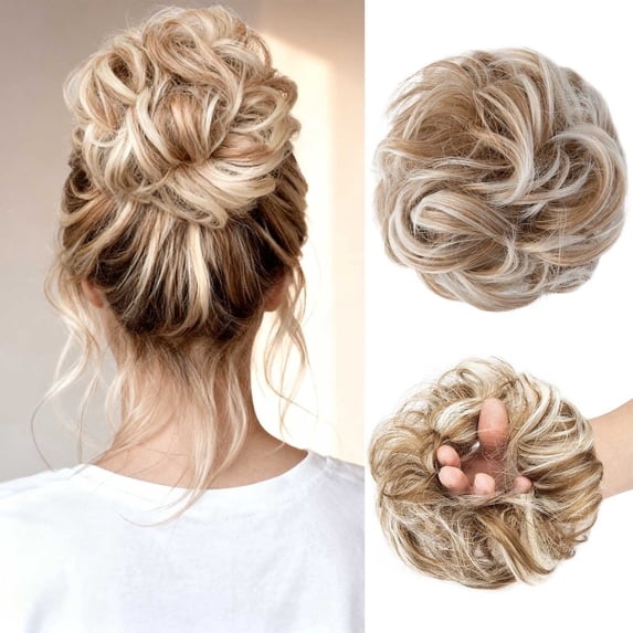 High Temperature Synthetic Hair Rope Scrunchie for Fashion Thick Ponytail Holder Elastic Hair Ties for Versatile Styles