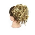 thumbnail image 1 of High Temperature Synthetic Messy Bun Wig with Elastic Band for Natural in Blonde and Brown Shades, 1 of 4