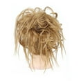 thumbnail image 1 of High Temperature Synthetic Messy Hair Tie Bun Wig - Natural Looking Blonde and Brown Fiber for Effortless Style, 1 of 4