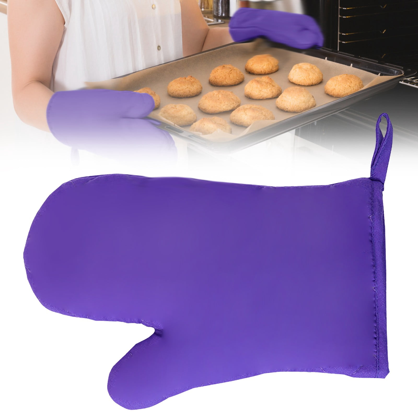 High Temperature Thick Insulation Microwave Oven Gloves, Heat Resistant ...