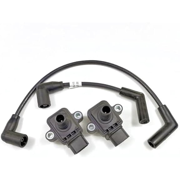 High Tension Cable Ignition Coil Kit 0JYA‑179000/0JY0‑179100/018B‑178000 Compatible with CF CForce 1000 Overlander X10 ATV – Durable Coil & Cable Set, Easy Install