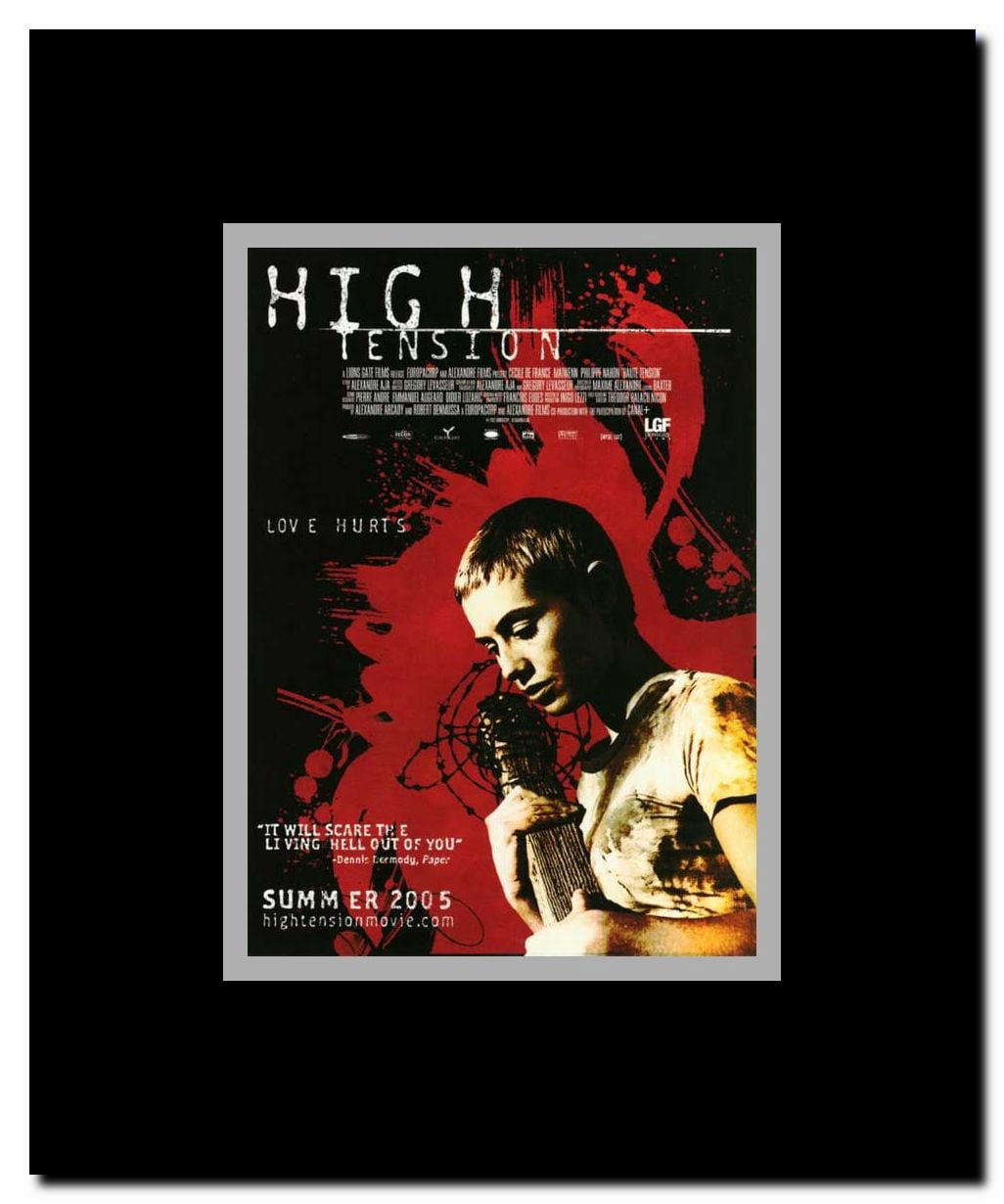 High Tension Framed Movie Poster