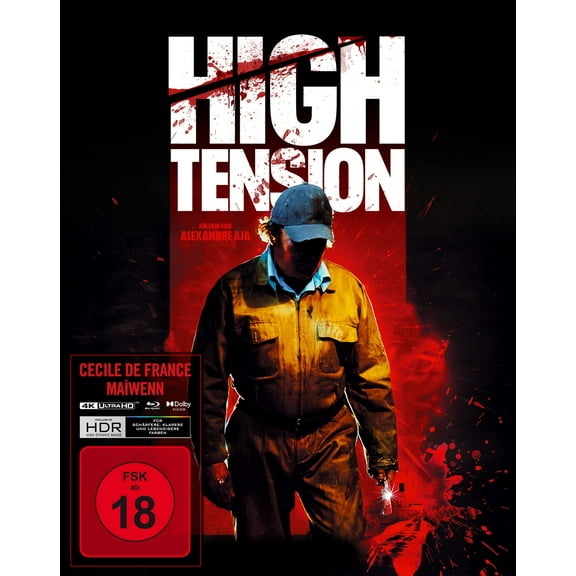High Tension (digipack)  (English audio) (4K Ultra HD) Nahon Philippe Maiwenn Ccile de France
