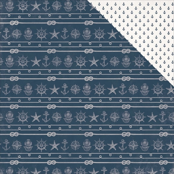 High Tide Double-Sided Cardstock 12"X12"-Mast