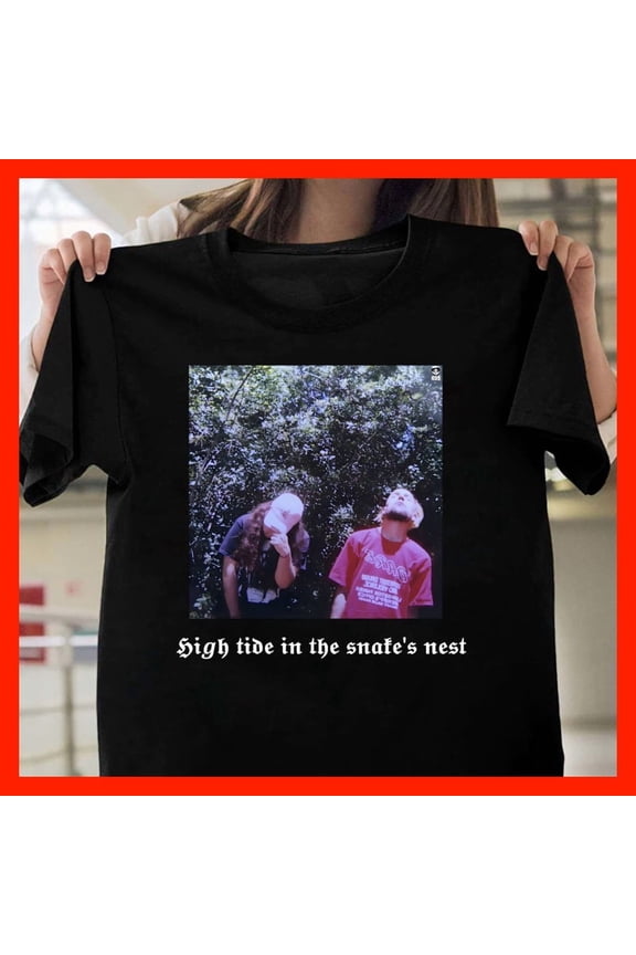 High Tide in the Snafe's Nest T-Shirt - Lo-fi Indie Aesthetic Grunge Music Tee G1322, for Unisex, Inclusive Sizing to 5XL