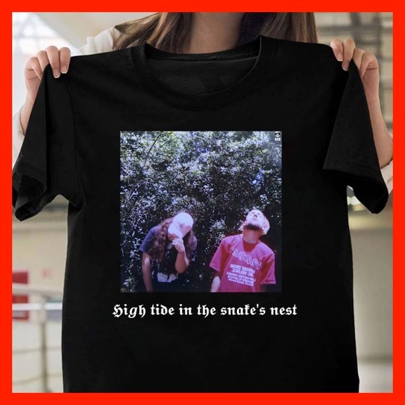 High Tide in the Snafe's Nest T-Shirt - Lo-fi Indie Aesthetic Grunge Music Tee T1322, Softstyle for Unisex, Inclusive Sizing to 5XL