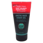 High Time Bump Stopper Shave Gel W/Aloe & Tea Tree Oil 5.3 oz