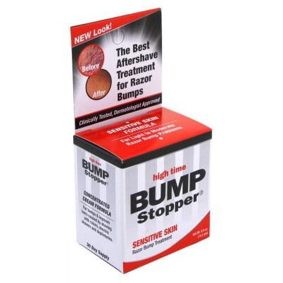 High Time Bump Stopper Sensitive Skin Razor Bump Treatment, 0.5 oz