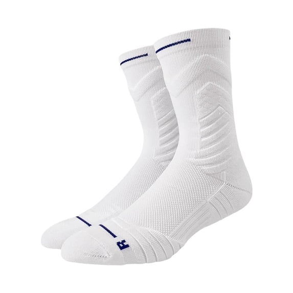 High Top Basketball Socks Cotton Pro Support With Towelling Bottom And Arch Compression