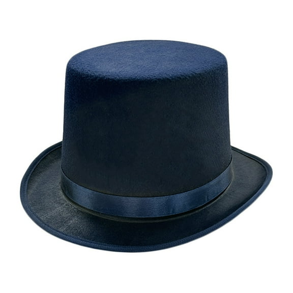 High Top Hat Felted Magician Gentleman Hat For Women Men Kids Role Play