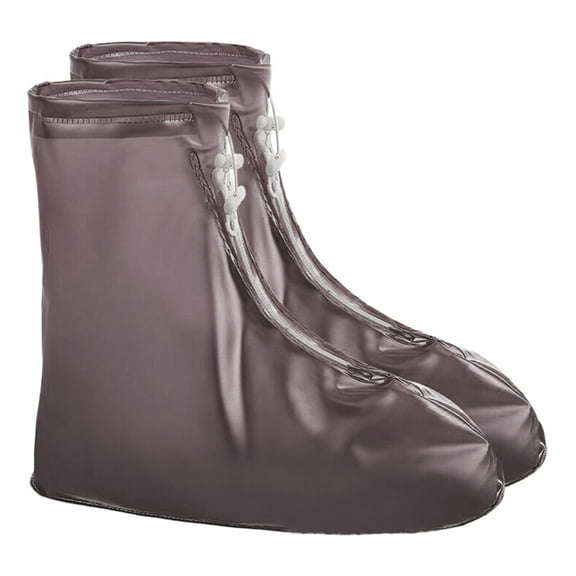 High Top Rain Boot Covers with Secure Zipper Design for Women and Kids Outdoor Footwear