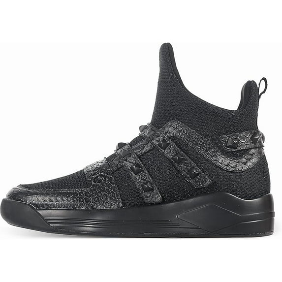 High Top Running Shoes for Men Lightweight Breathable Mesh Walking Athletic Sneakers