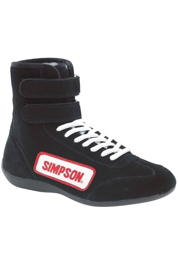 High Top Shoes, Size 12 - Black