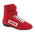thumbnail image 1 of High Top Shoes, Size 8.5 - Red, 1 of 1