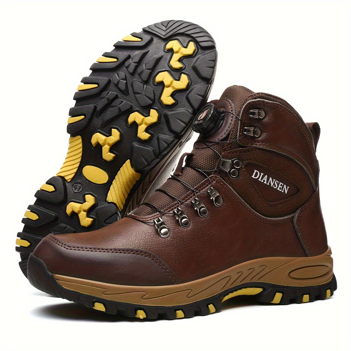 High Top Steel Toe Work Boots NonSlip, Comfortable, and Safe for Men and Women