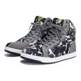 thumbnail image 1 of High Top Street Riding Sneakers Motorcycle Shoes Men,Anti-Slip Sole, Extra Shift Pad, Ankle and Heel Protector, YKK Side Zipper, 1 of 7